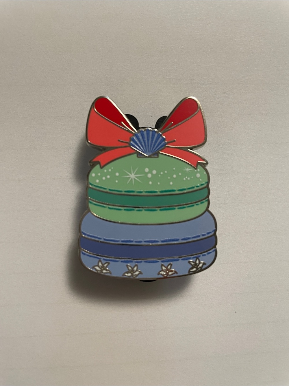 Ariel WDW Princess Pastries Macaron Enamel Pin